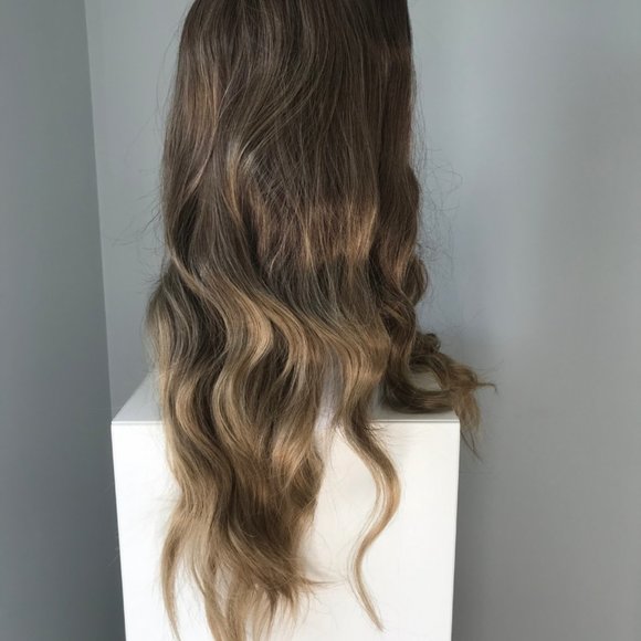 NEW Long Brown Body Wave Synthetic Wig - Picture 3 of 3